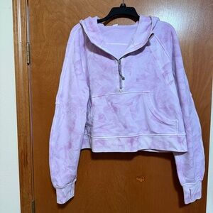 Lululemon Athletica Lavender Crop Scuba NWT